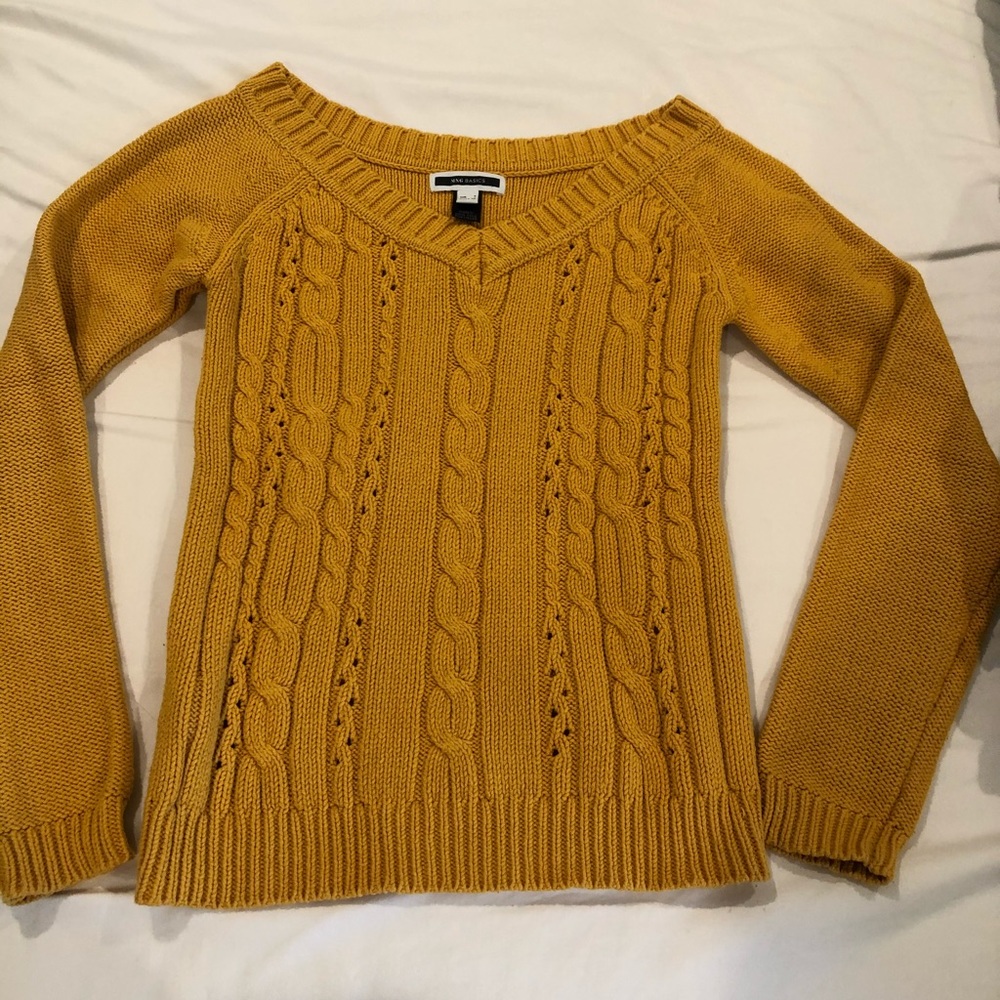 Mustard sweater